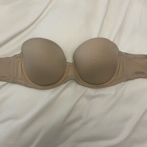 34DDD Wacoal Strapless Nude Bra